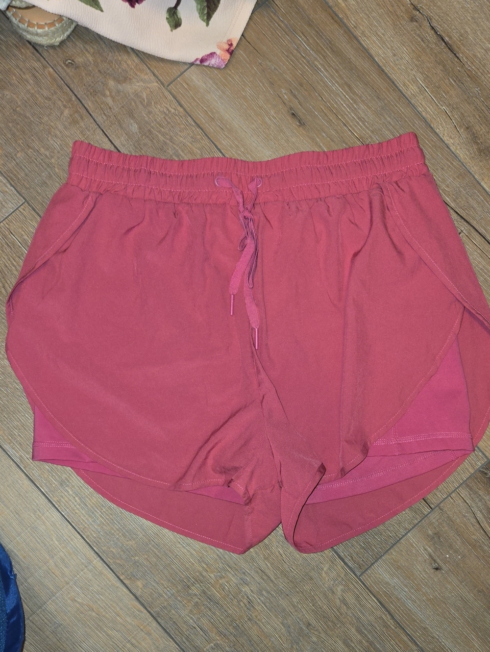 Buff Bunny Women's Drawstring Active Shorts — Raspberry Pink